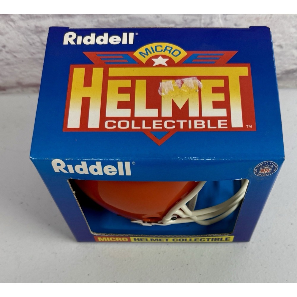 Vintage Riddell Cleveland Browns Micro Helmet 1998 4.5" NFL *BRAND NEW* - Picture 2 of 6